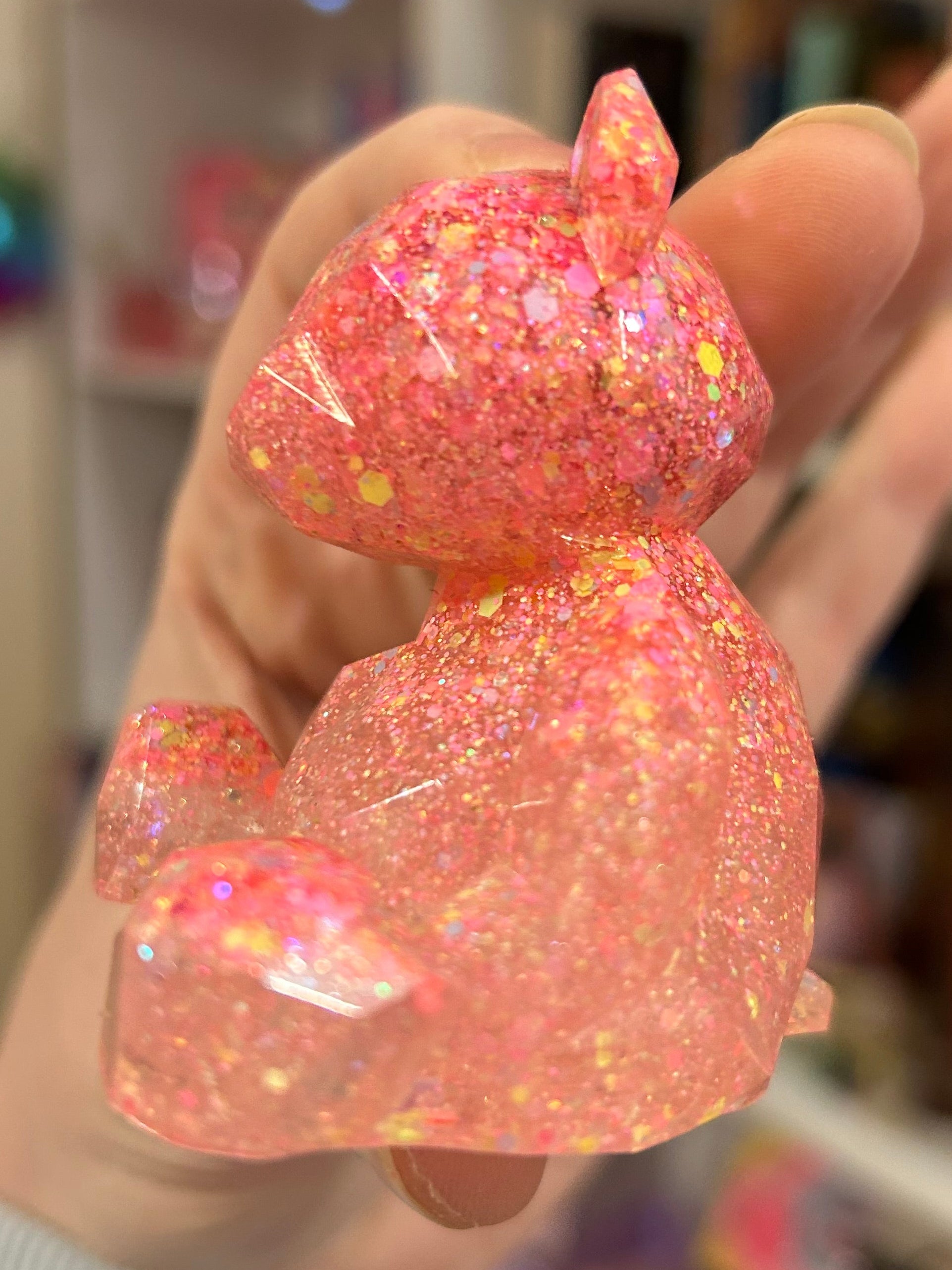 Confetti Bomb Teddy Trinket