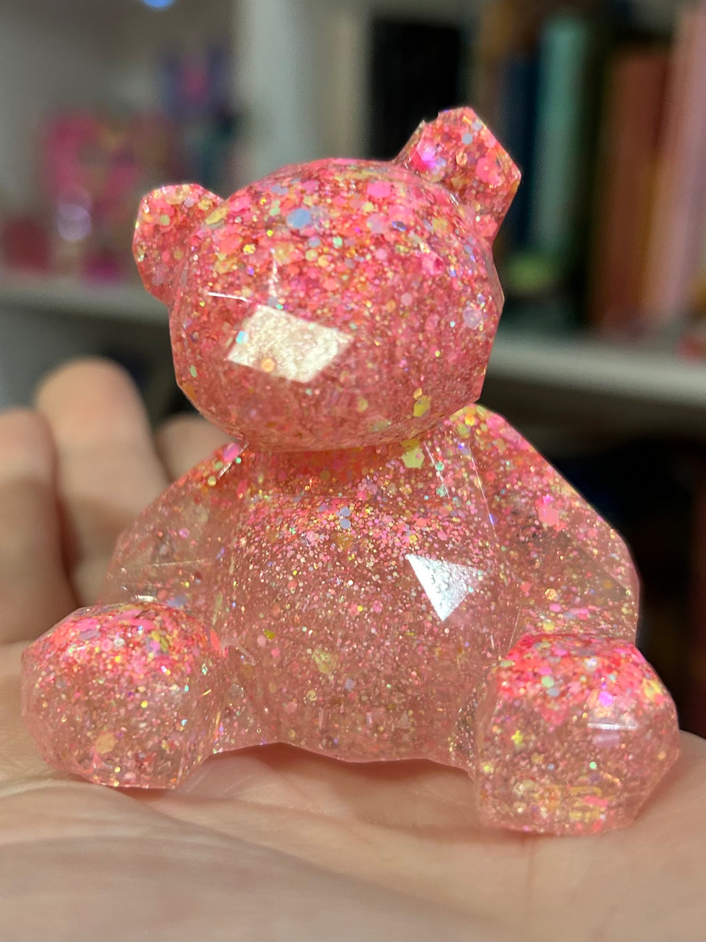 Confetti Bomb Teddy Trinket