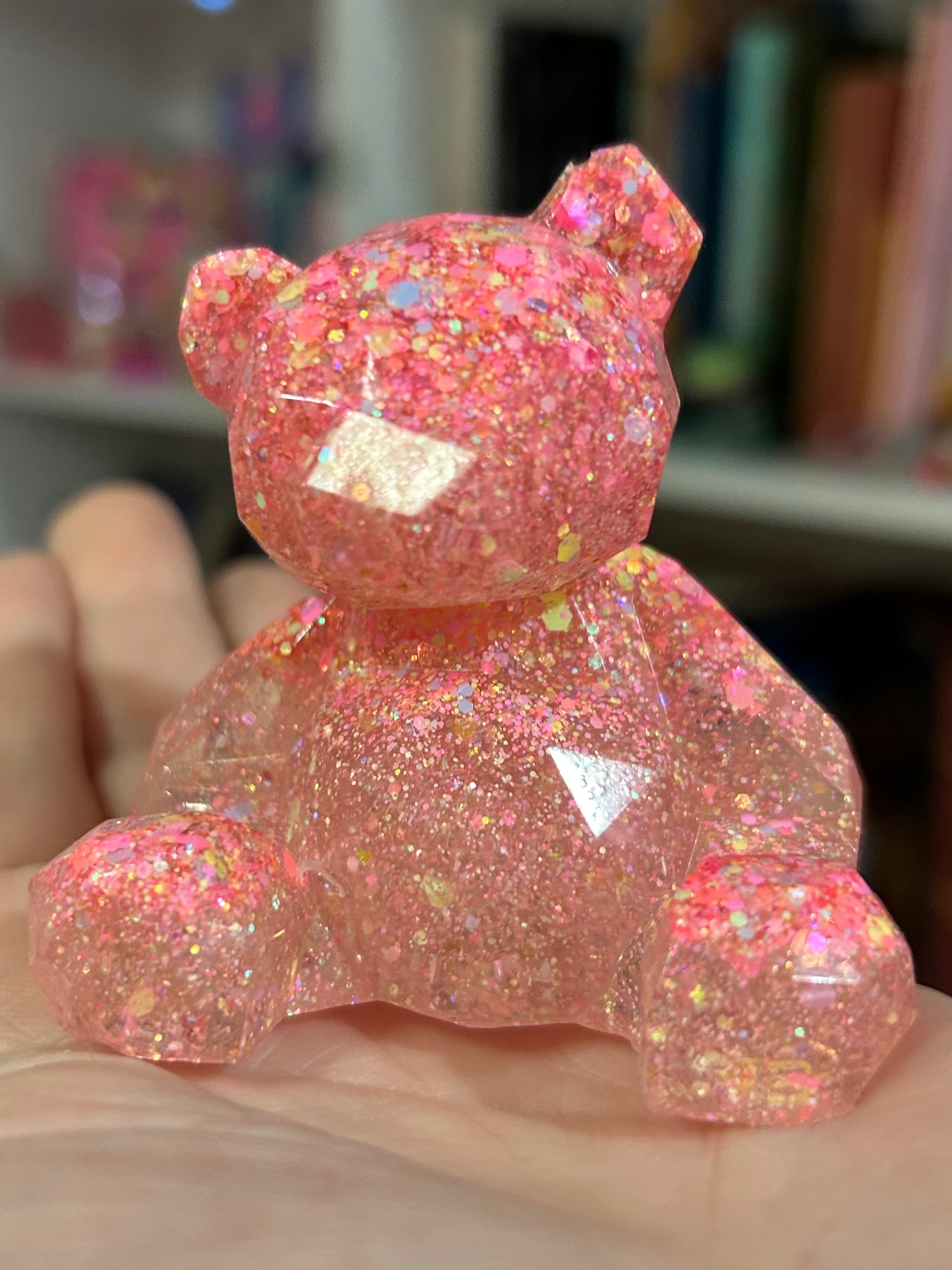 Confetti Bomb Teddy Trinket