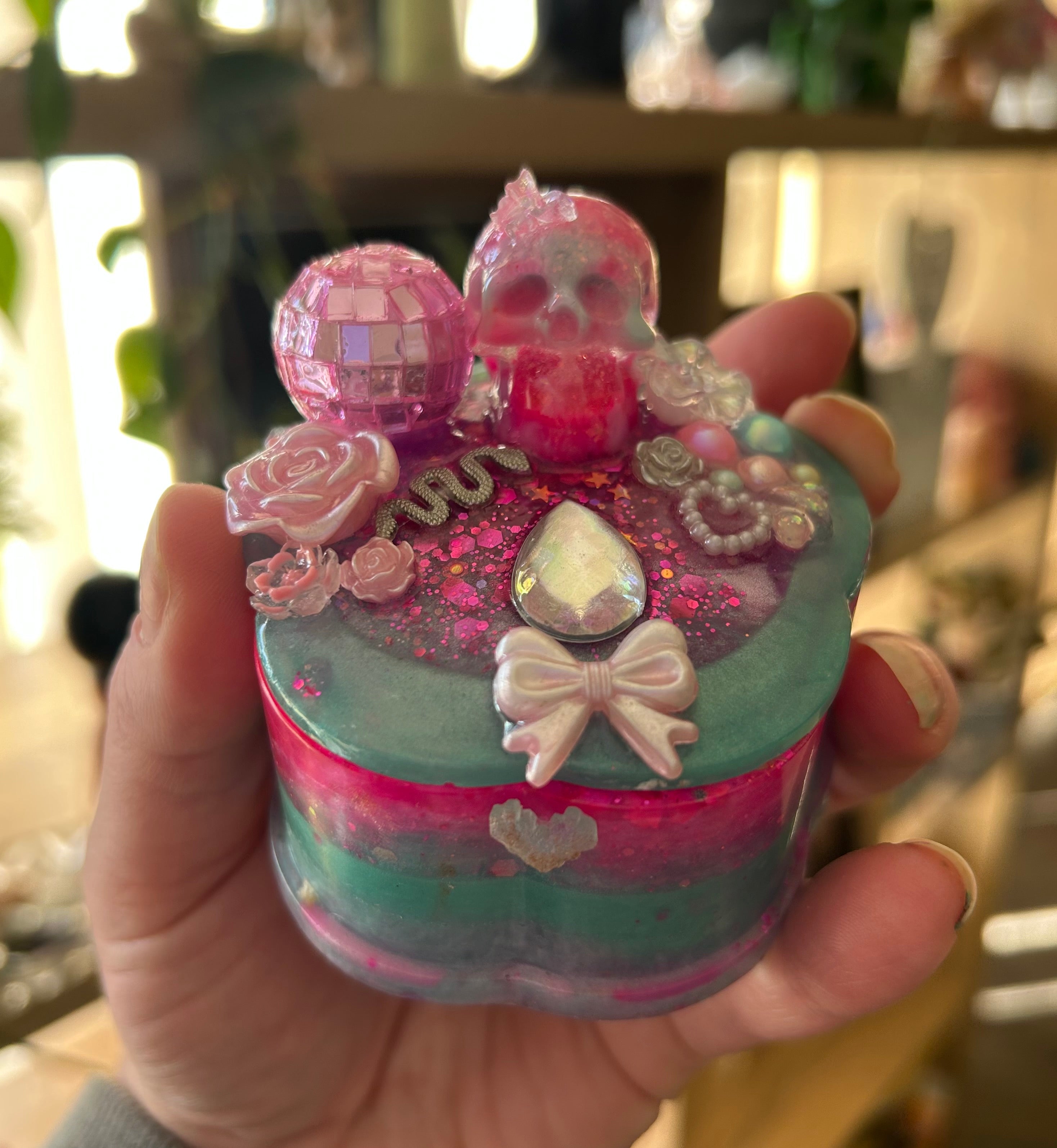 ‘Skully’ - Bedazzled Trinket Box