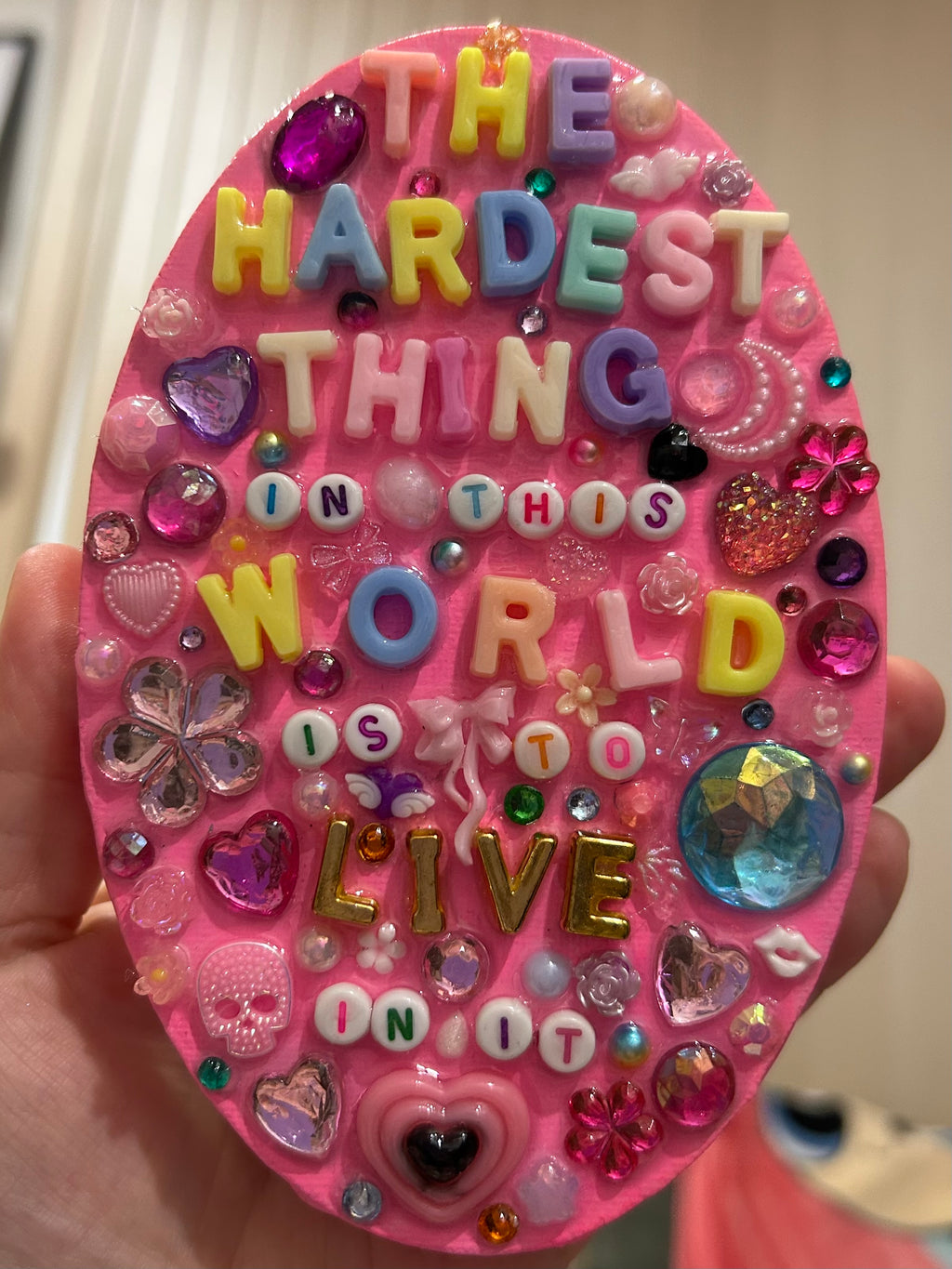 ‘The Hardest Thing In This World Is To Live In It’