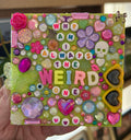 ‘ Why Am I Always the Weird One’ - Bedazzled Mini Statement Canvas
