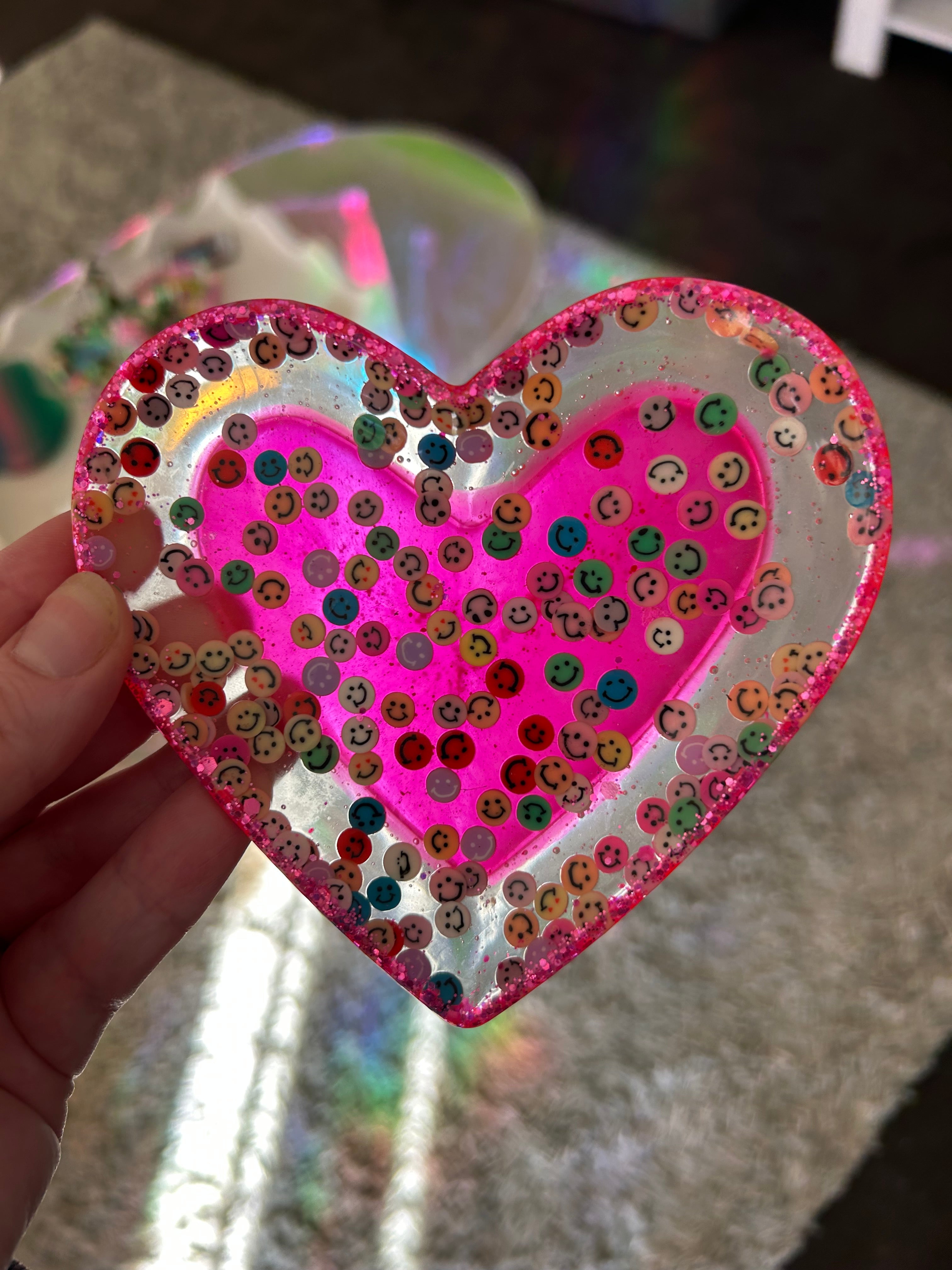 ‘All Smiles’ - Heart Shaped Trinket Dish