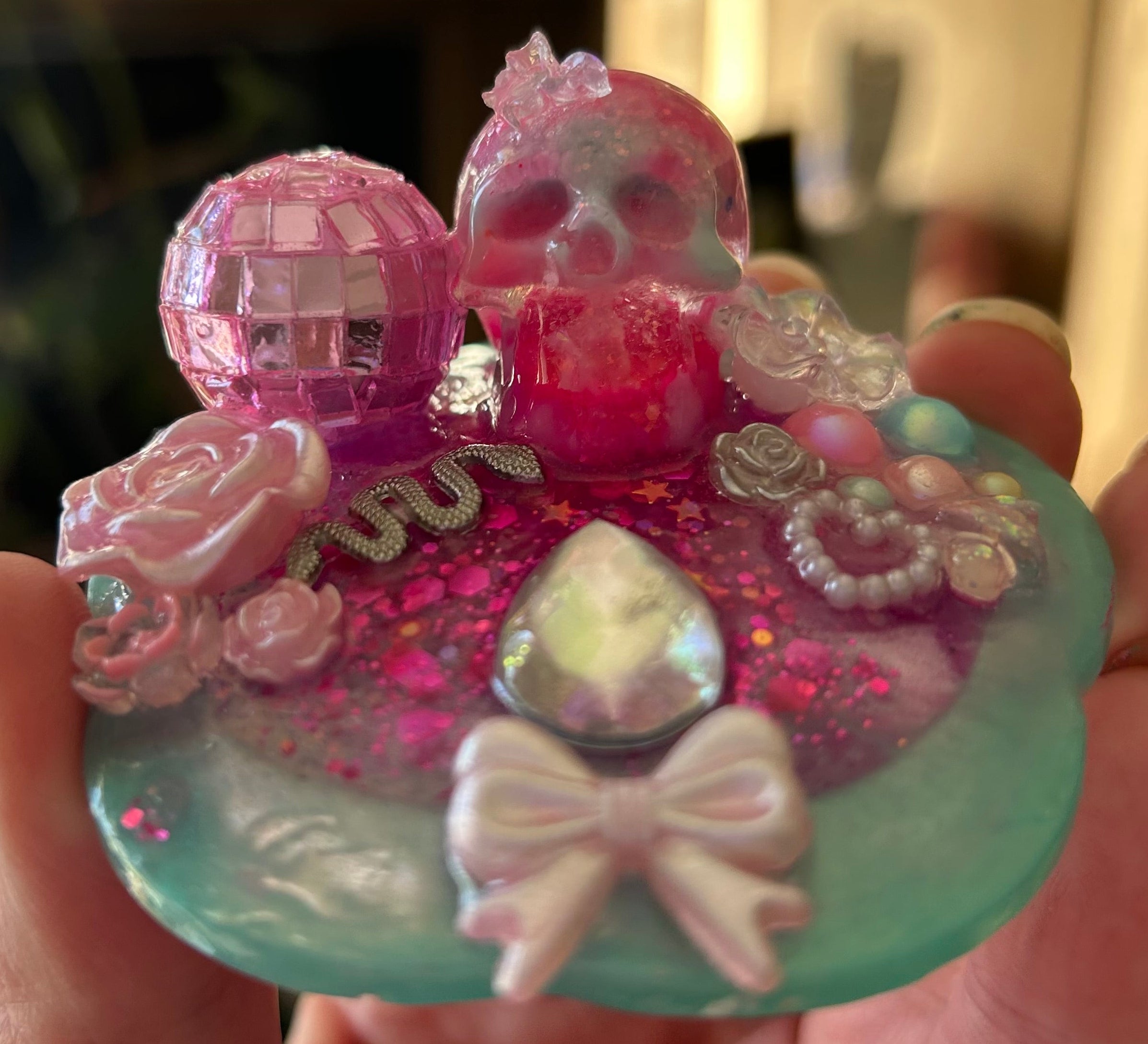 ‘Skully’ - Bedazzled Trinket Box