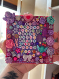‘Be Someone Your Inner Child Would Be Proud Of’ - Bedazzled Mini Statement Canvas