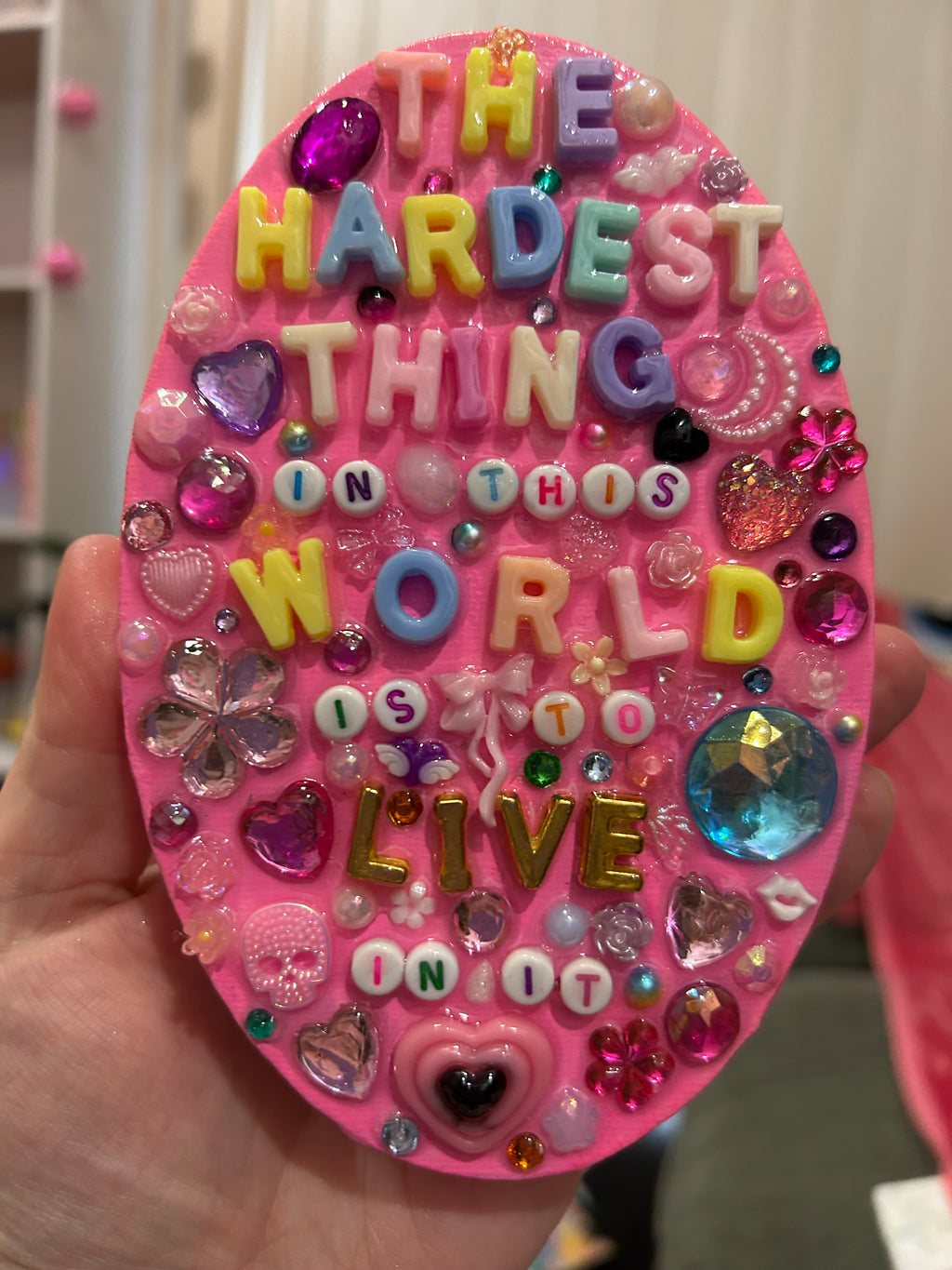 ‘The Hardest Thing In This World Is To Live In It’