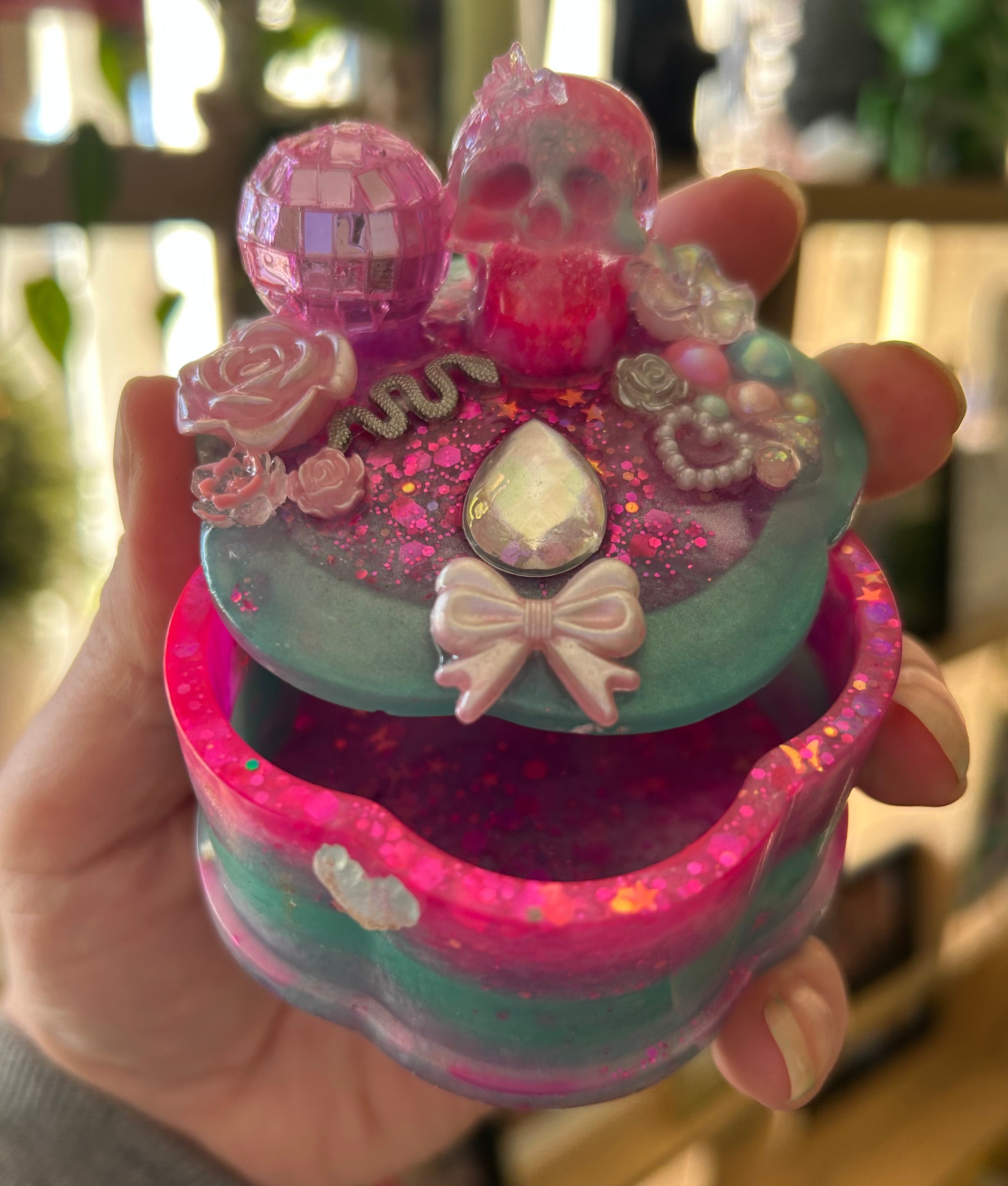 ‘Skully’ - Bedazzled Trinket Box