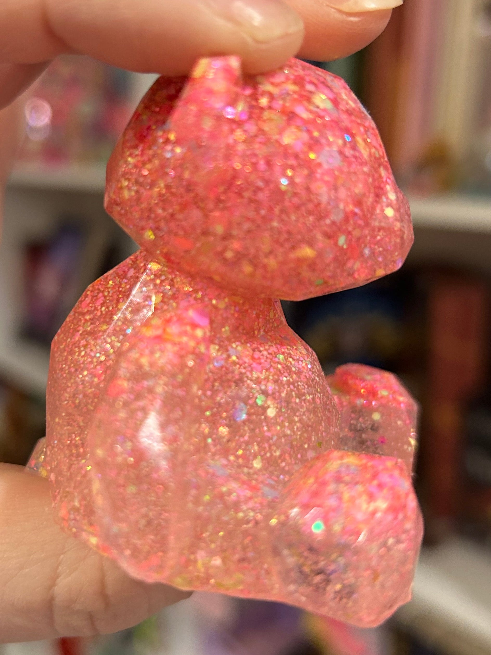 Confetti Bomb Teddy Trinket