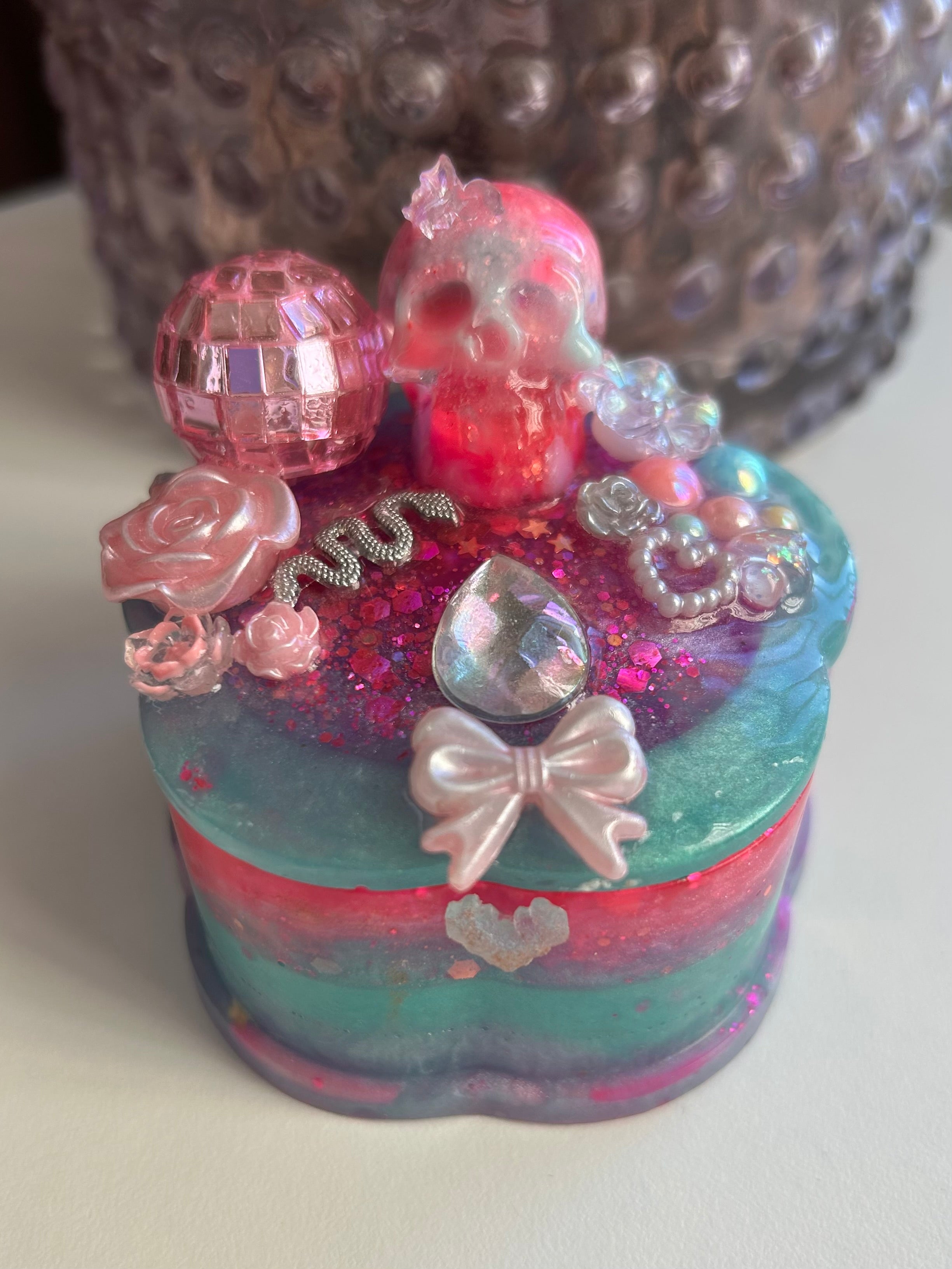 ‘Skully’ - Bedazzled Trinket Box